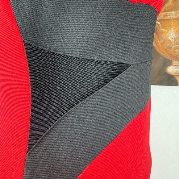 Crystal doll Elegant Red and Black Women's Dress size Small - Picture 4 of 16